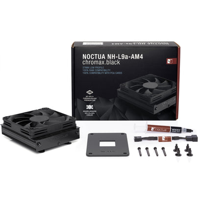 K NOCTUA Kühler NH-L9a-AM4 Chromax.black