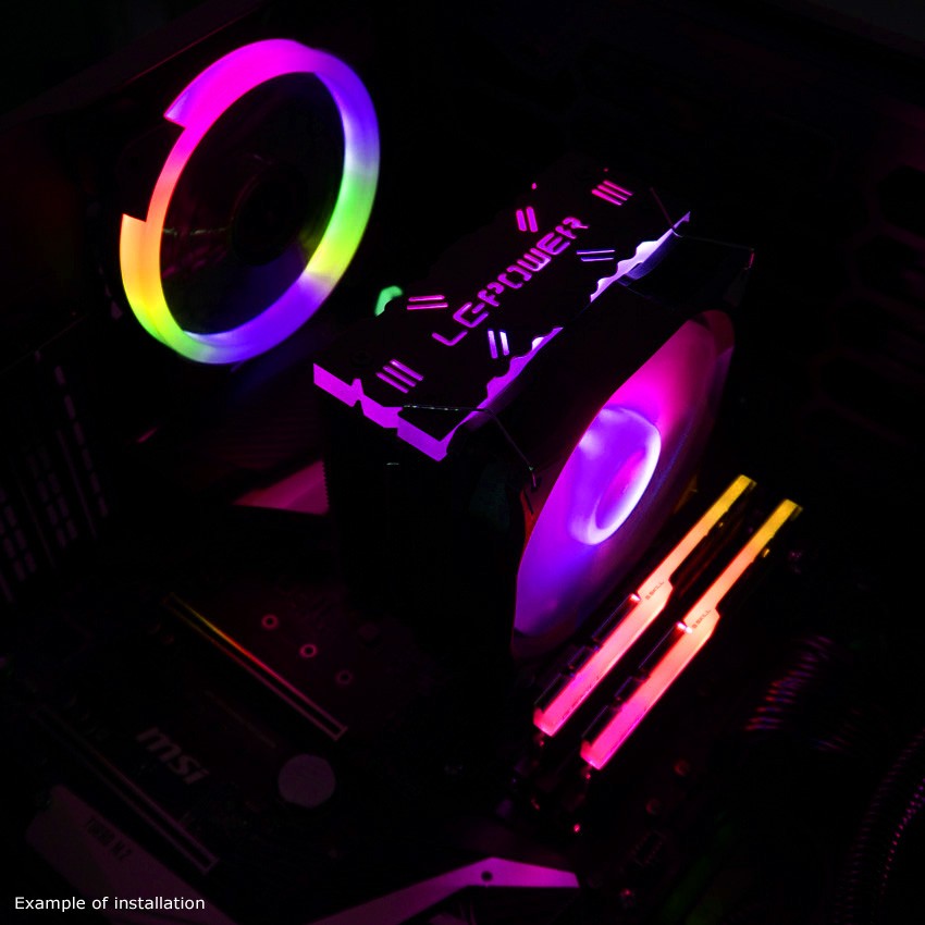 K LC-Power Kühler LC-CC-120-ARGB-PRO 1700/1150/1151/1156/1366