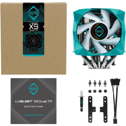 K ICEBERG THERMAL IceSLEET X9 Dual TR ARGB - Threadripper only