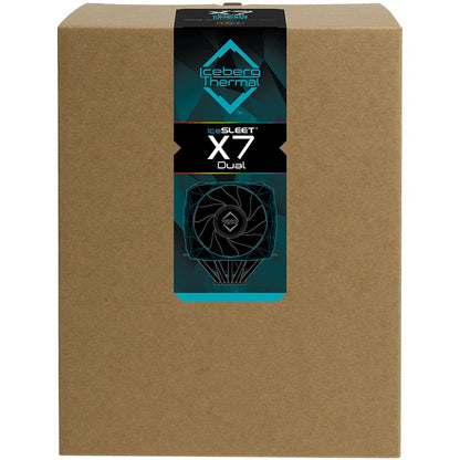 K ICEBERG THERMAL IceSLEET X7 Dual - ARGB - AM4/AM5/1200/1700