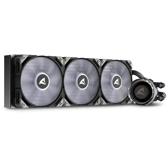 K Sharkoon Wasserkühlung S90 RGB 3 Lüfter 360mm schwarz