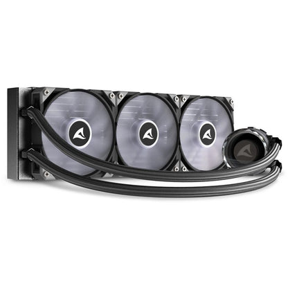 K Sharkoon Wasserkühlung S90 RGB 3 Lüfter 360mm schwarz