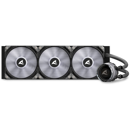 K Sharkoon Wasserkühlung S90 RGB 3 Lüfter 360mm schwarz