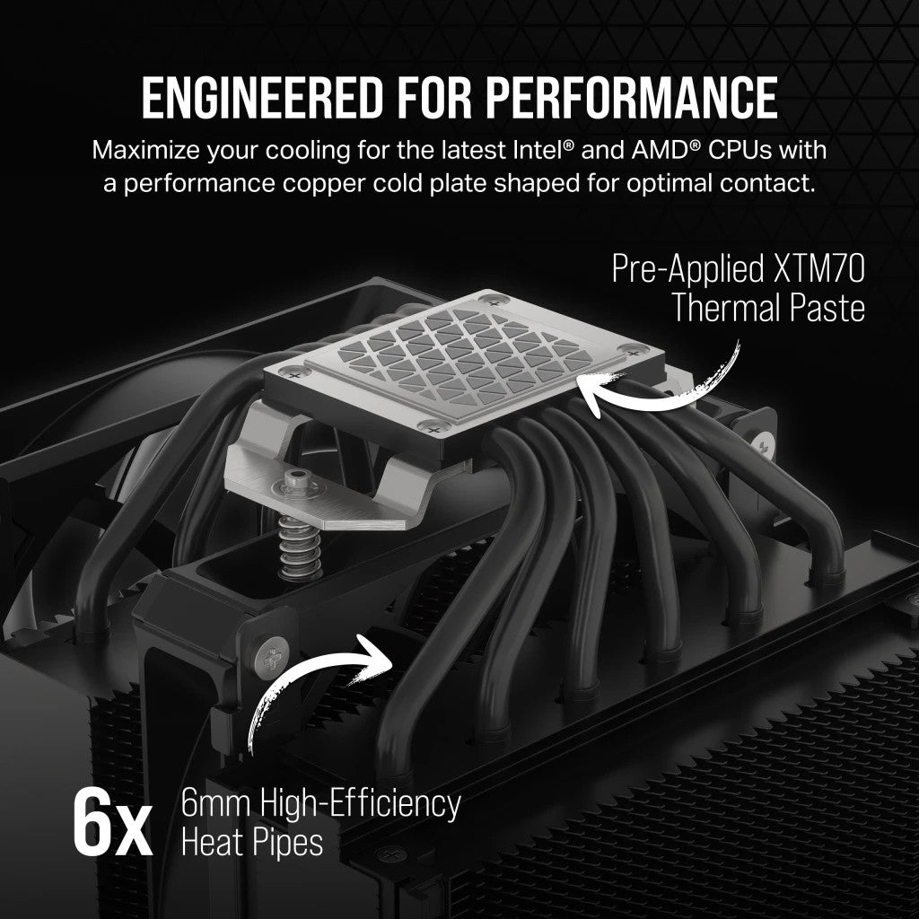 K CORSAIR Kühler A115 High-Performance