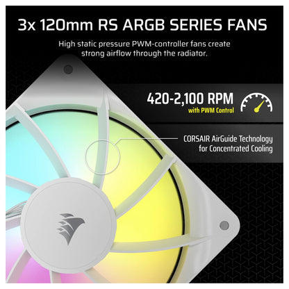 K CORSAIR WAK NAUTILUS 240 RS ARGB. 240mm Radiator