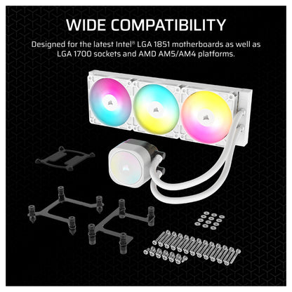 K CORSAIR WAK NAUTILUS 240 RS ARGB. 240mm Radiator