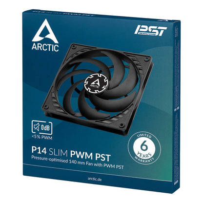 ARCTIC Lüfter 140x140x27mm P14 PWM PST Slim Profile