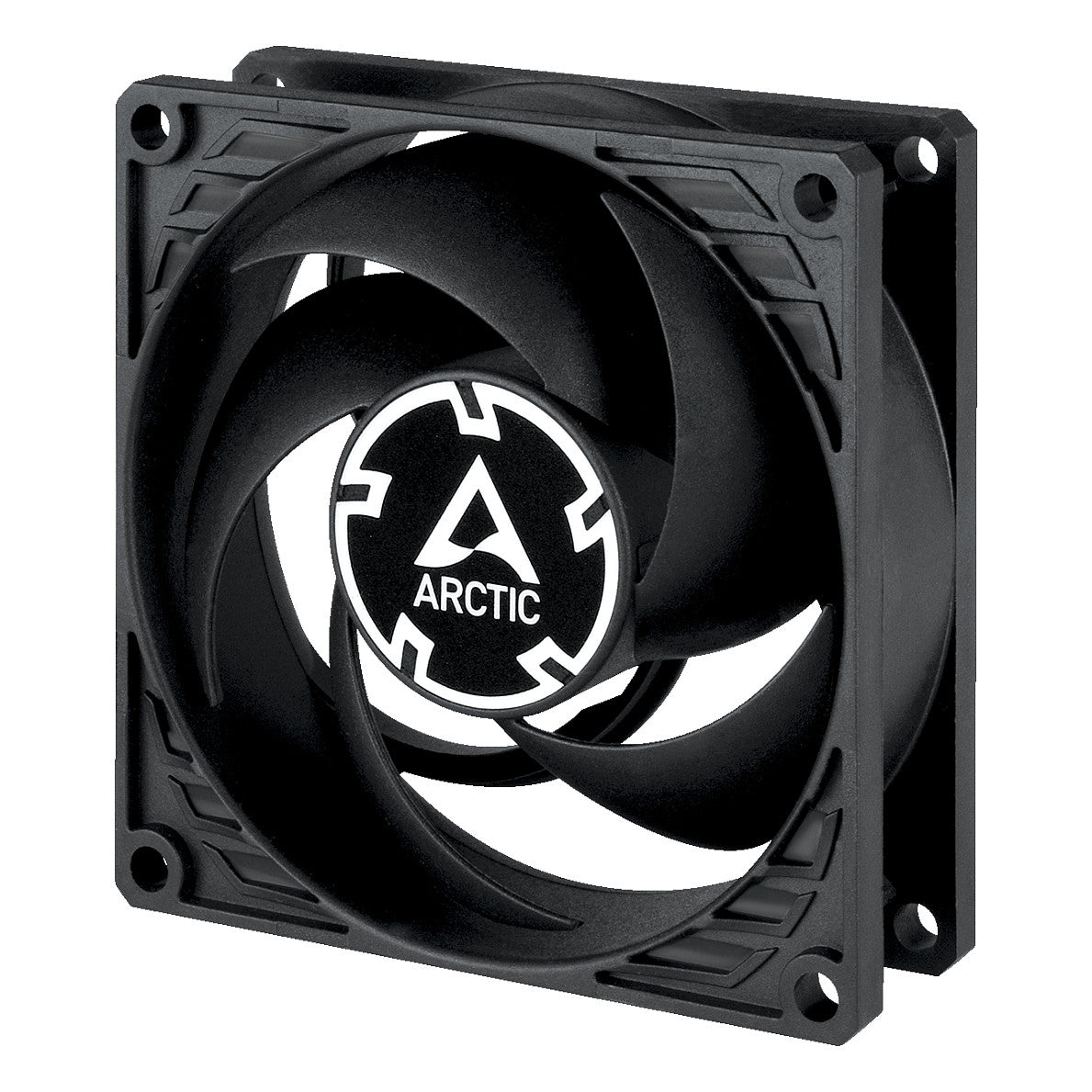 ARCTIC Lüfter P8 80*80*25 Max-80mm PWM regulated (Black)