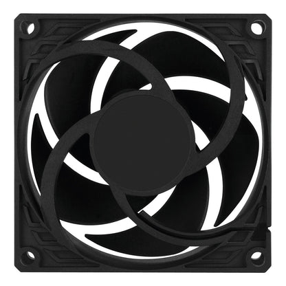 ARCTIC Lüfter P8 80*80*25 Max-80mm PWM regulated (Black)
