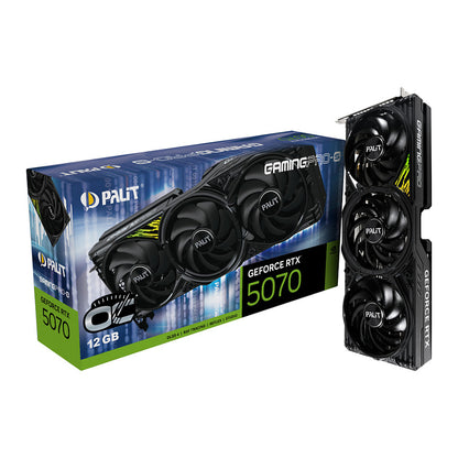 RTX5070 TI 16GB Palit GamingPro-S OC 16GB GDDR7 3 Fan