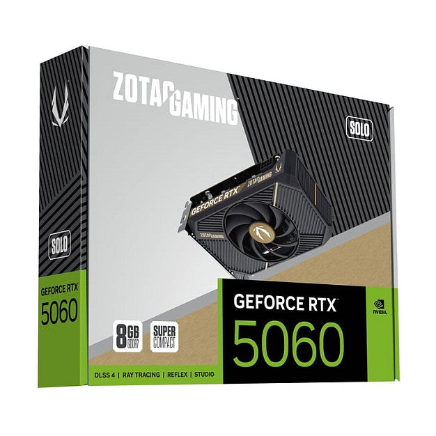 RTX 5060 8GB Zotac SOLO GDDR7 1 Fan