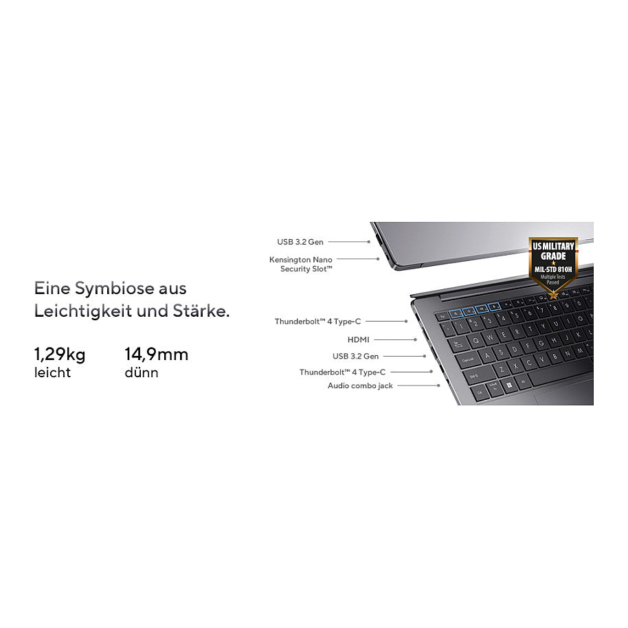 ASUS ExpertBook P5 14" U5-226V 16 512 P5405CSA-NZ0910X W11P