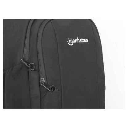 MANHATTAN Amsterdam Notebook-Umhängetasche 13.3" schwarz