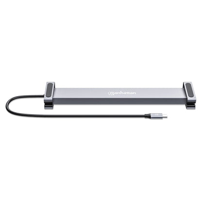 MANHATTAN 10-in-1 4K USB-C PD Dockingstation 2xHDMI