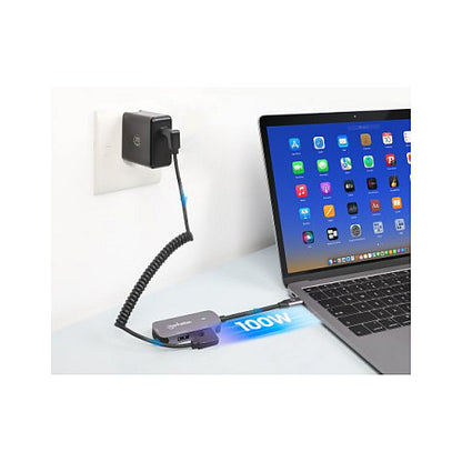 MANHATTAN USB-C auf HDMI 3-in-1 Docking-Konverter mit PD