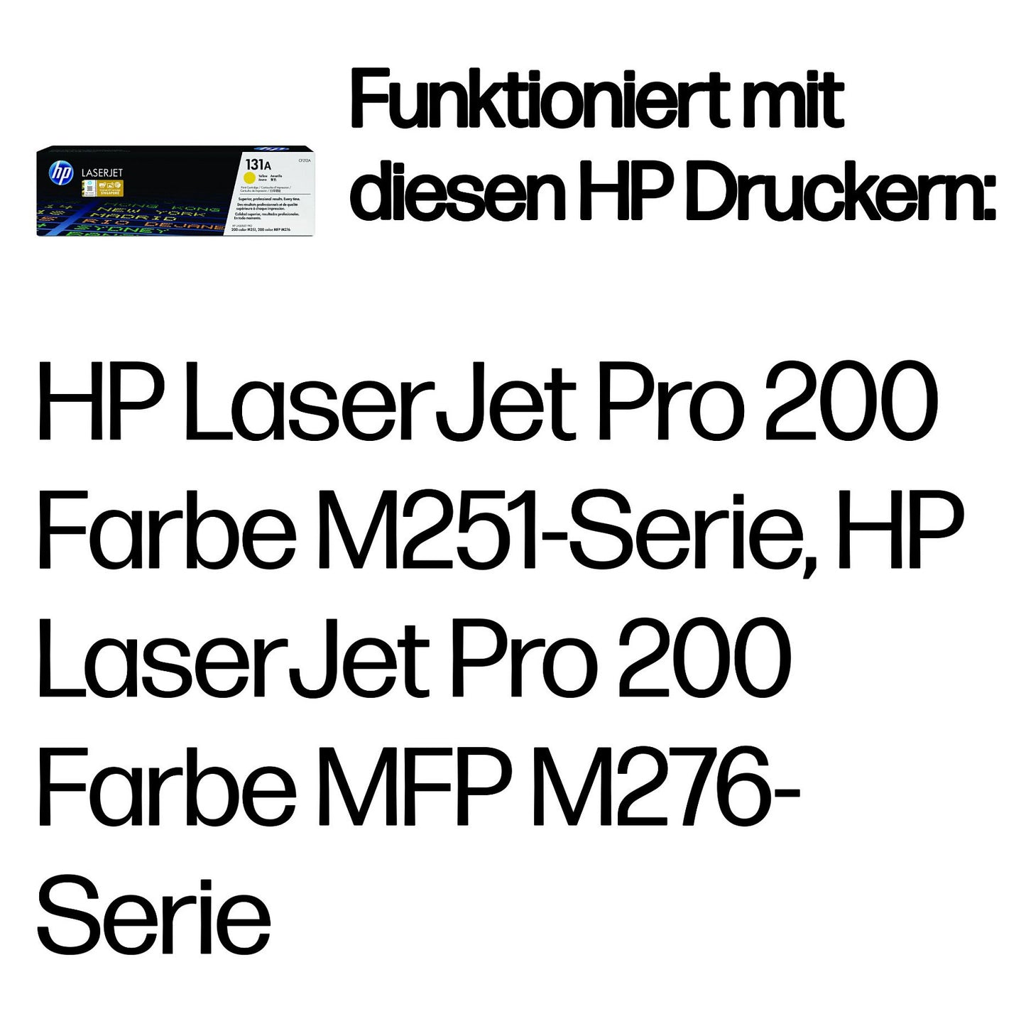 HP 131A original Toner cartridge CF212A yellow standard capacity 1.800 pages 1-pack