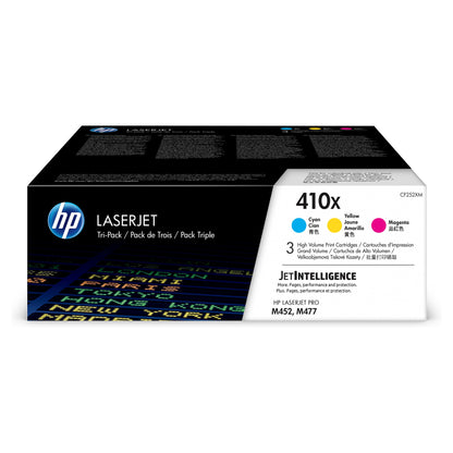 HP 410X original LaserJet Toner cartridge CF325XM Cyaan Magenta Yellow High Yield 3-pack