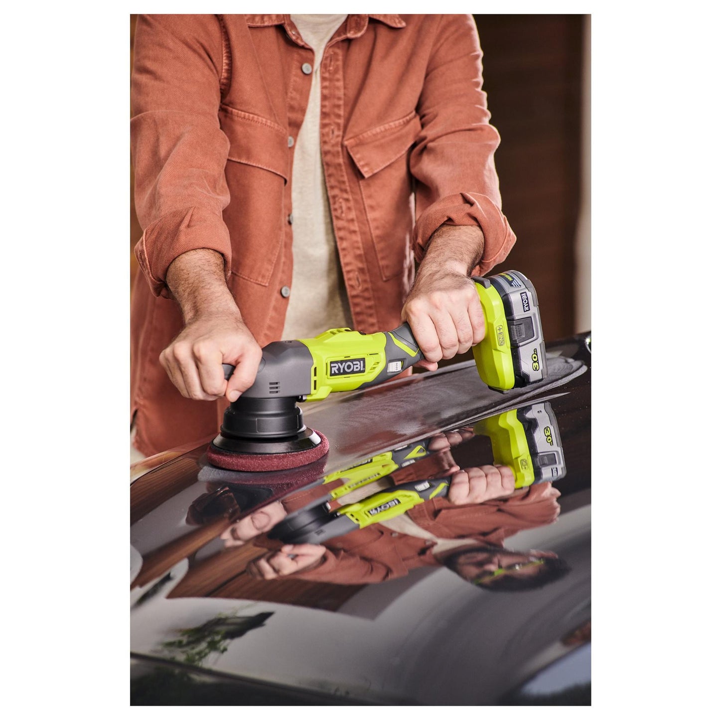 Ryobi R18P-0 Akku-Poliermaschine