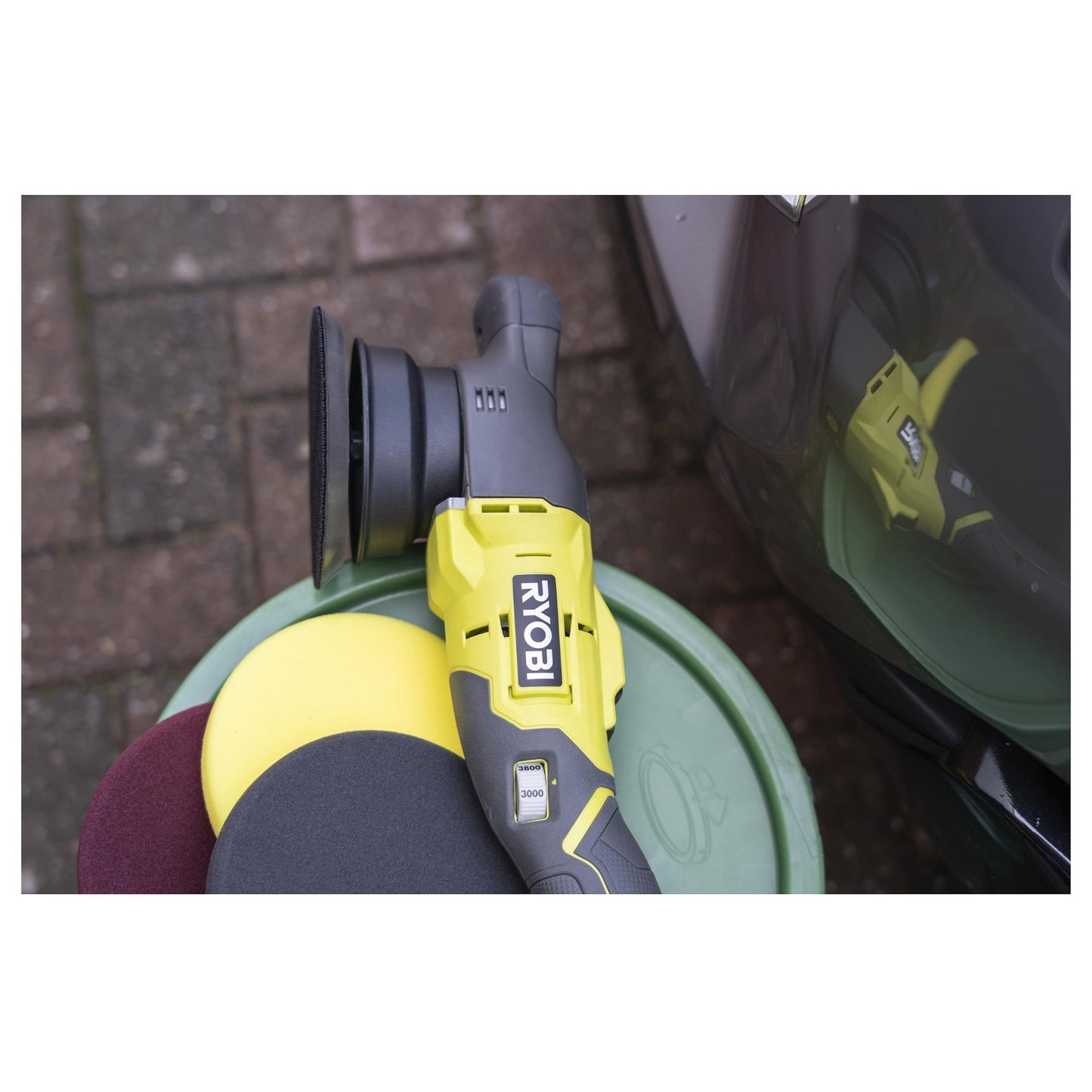Ryobi R18P-0 Akku-Poliermaschine