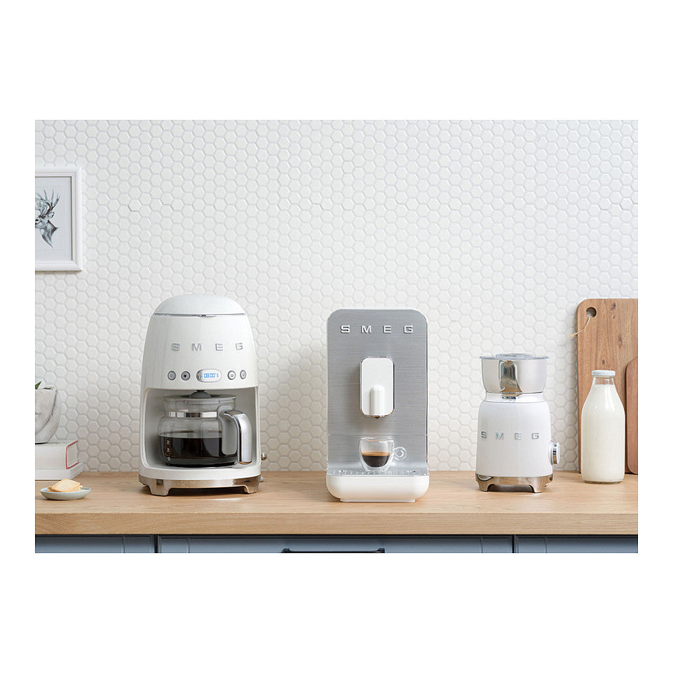 SMEG Espressomaschine BCC11WHMEU weiß/grau