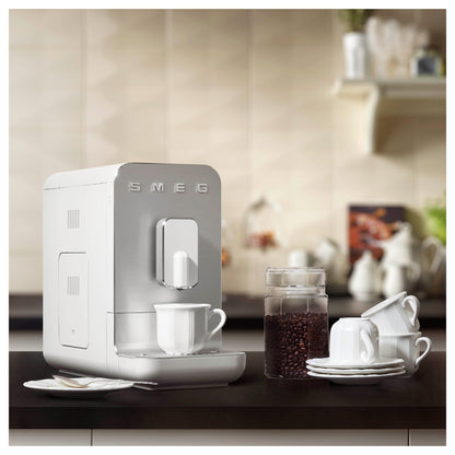 SMEG Espressomaschine BCC11WHMEU weiß/grau