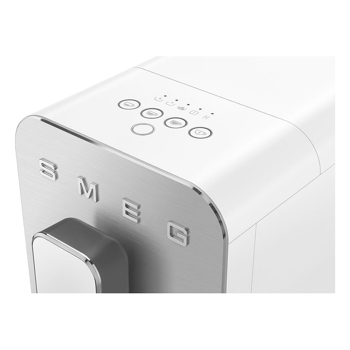 SMEG Espressomaschine BCC11WHMEU weiß/grau