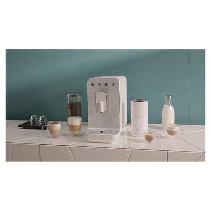 SMEG Espressomaschine BCC11WHMEU weiß/grau
