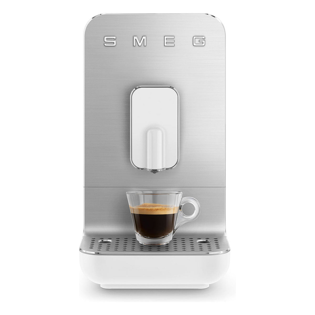 SMEG Espressomaschine BCC11WHMEU weiß/grau