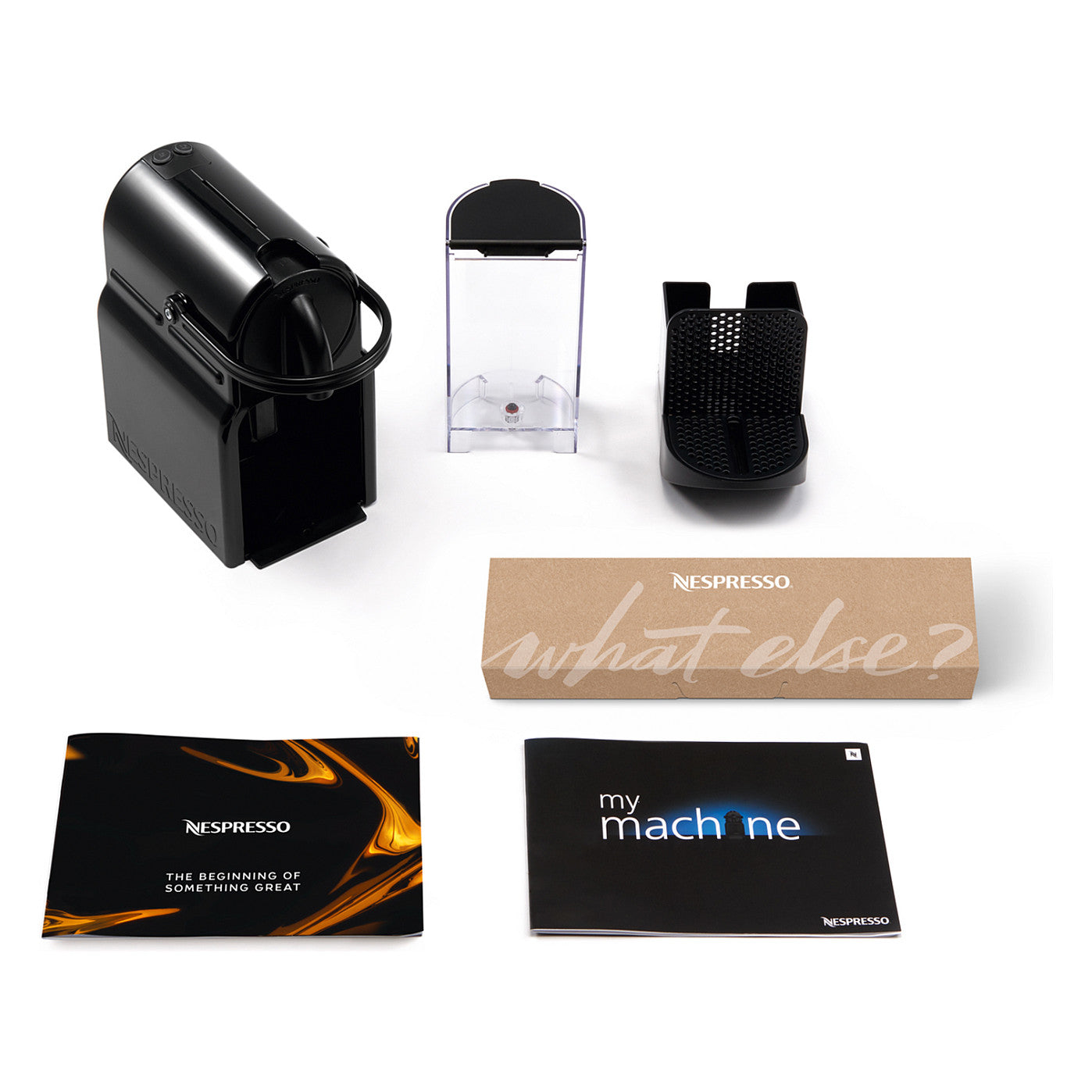 DeLonghi Kaffeemaschine Nespresso Inissia *schwarz*