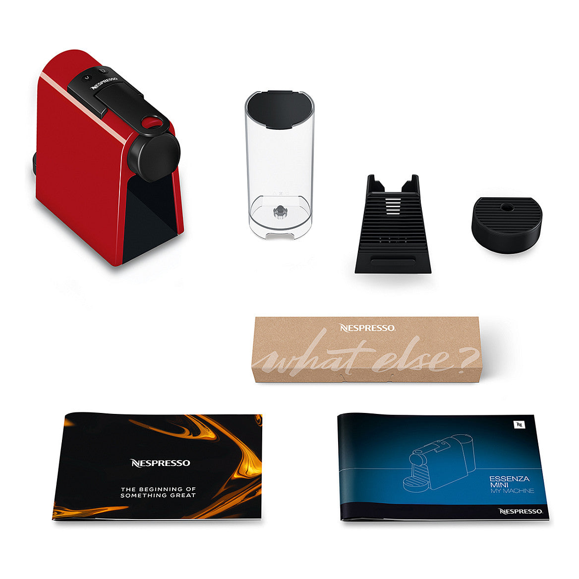 DeLonghi Kaffeemaschine Nespresso Essenza mini *rot*