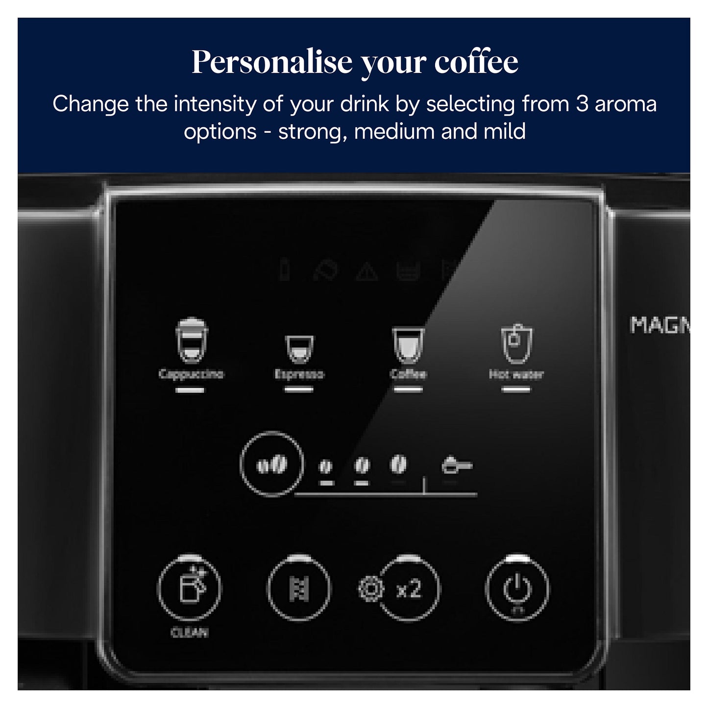 DeLonghi Kaffeemaschine Magnifica *schwarz*