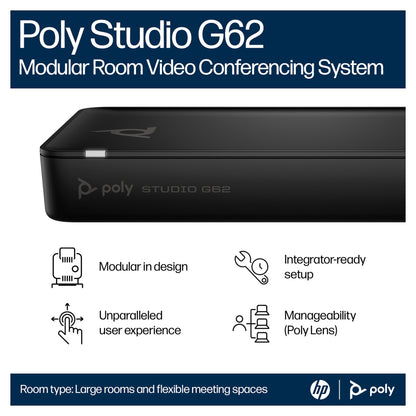 HP Poly Studio G62 VideoKF System +Halterung