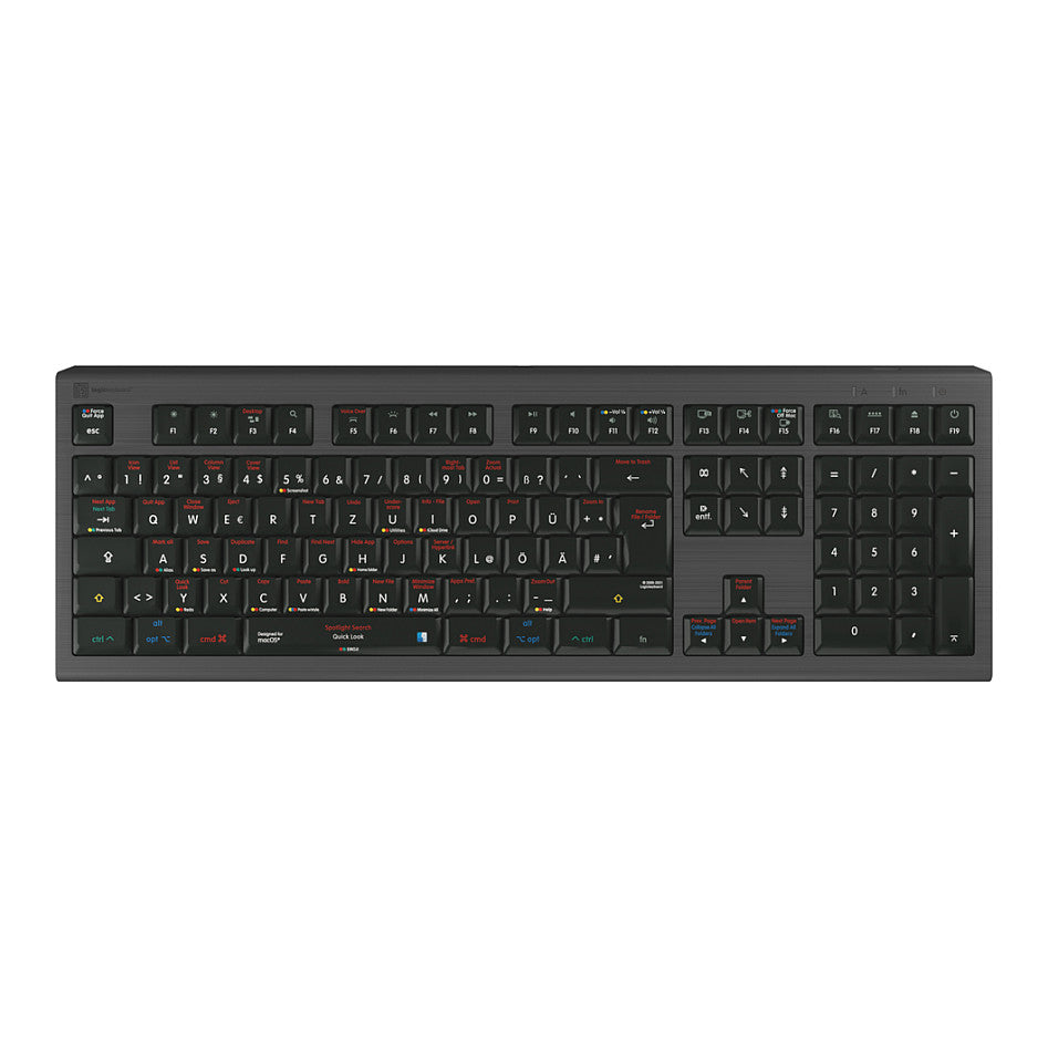 LogicKeyboard macOS X Shortcuts Astra 2 DE (Mac)