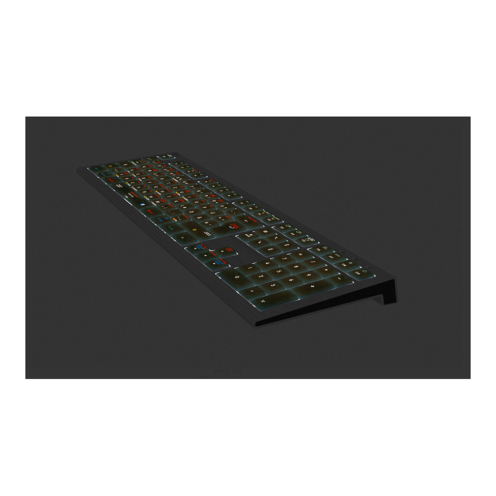 LogicKeyboard macOS X Shortcuts Astra 2 DE (Mac)