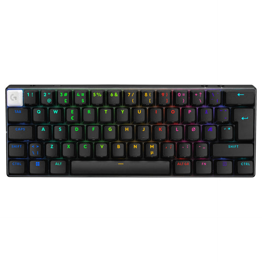 LOGITECH PRO X 60 LIGHTSPEED Wireless Gaming Keyboard Tactile - Black - NORDIC-613 (PAN)