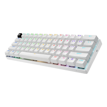 LOGITECH PRO X 60 LIGHTSPEED Wireless Gaming Keyboard Tactile - White - NORDIC-613 (PAN)