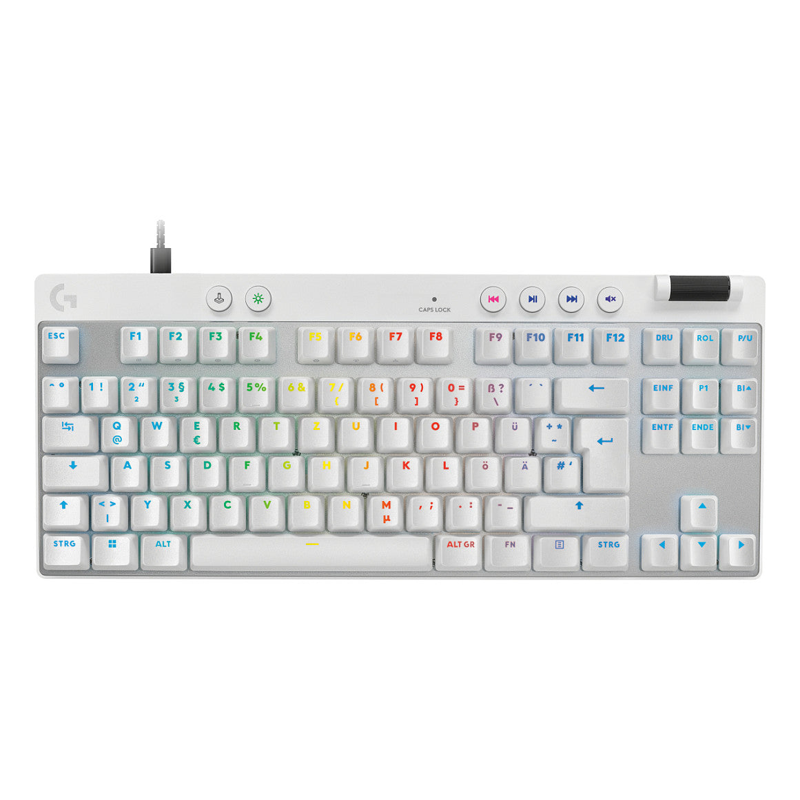 Logitech PRO X TKL RAPID White (DE)