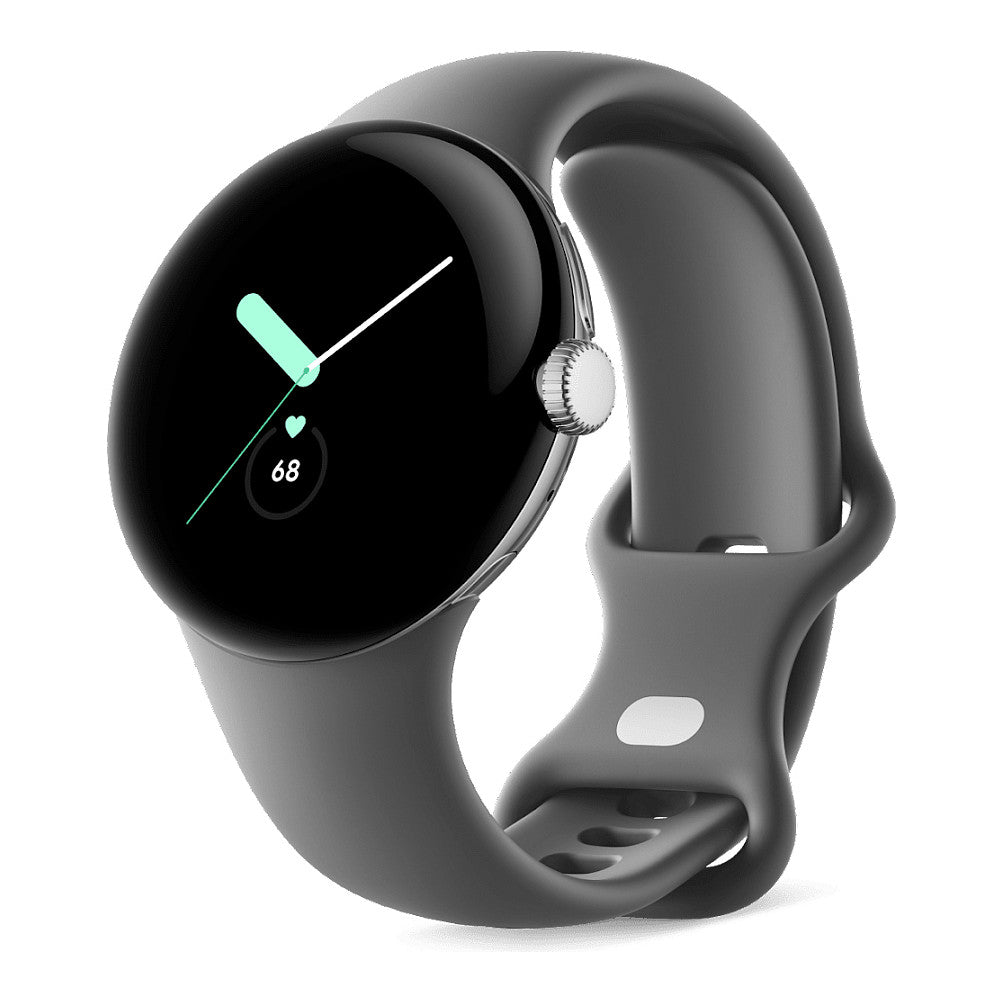 Pixel Watch LTE Silber Charcoal