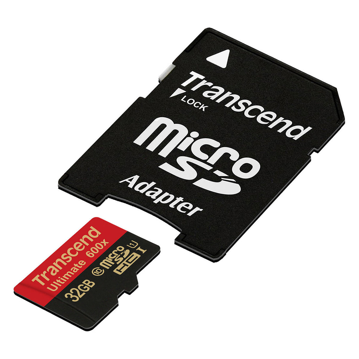 CARD microSD Card 32GB Transcend SDHC UHS1 600x w/Adap.