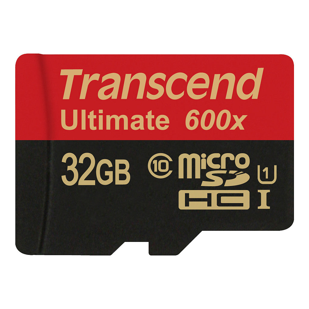 CARD microSD Card 32GB Transcend SDHC UHS1 600x w/Adap.