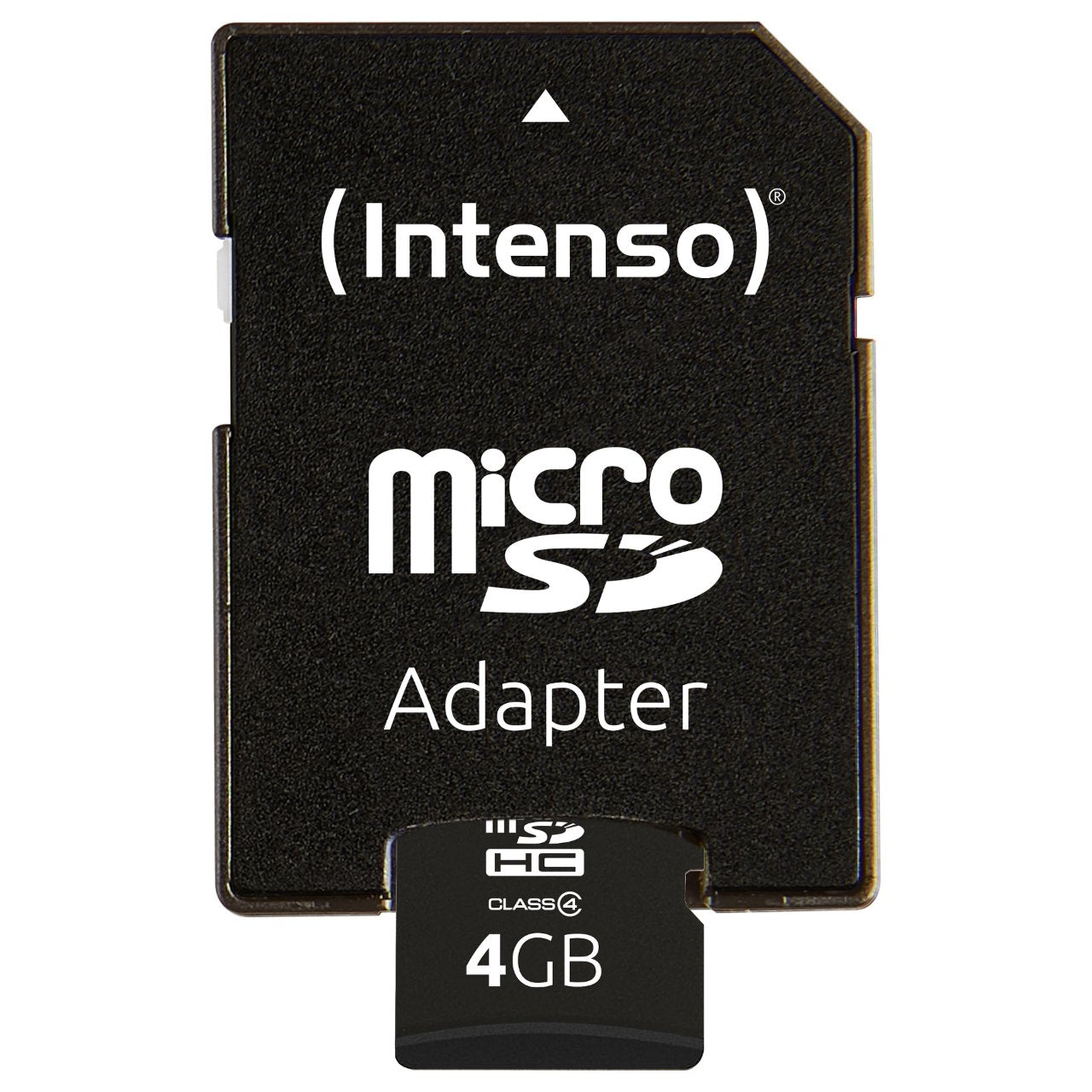 CARD 4GB Intenso MicroHC 21MB/s +Adapter