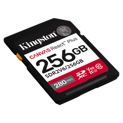 CARD Card 256GB Kingston XC React+ 280R/150W Reader retail retail