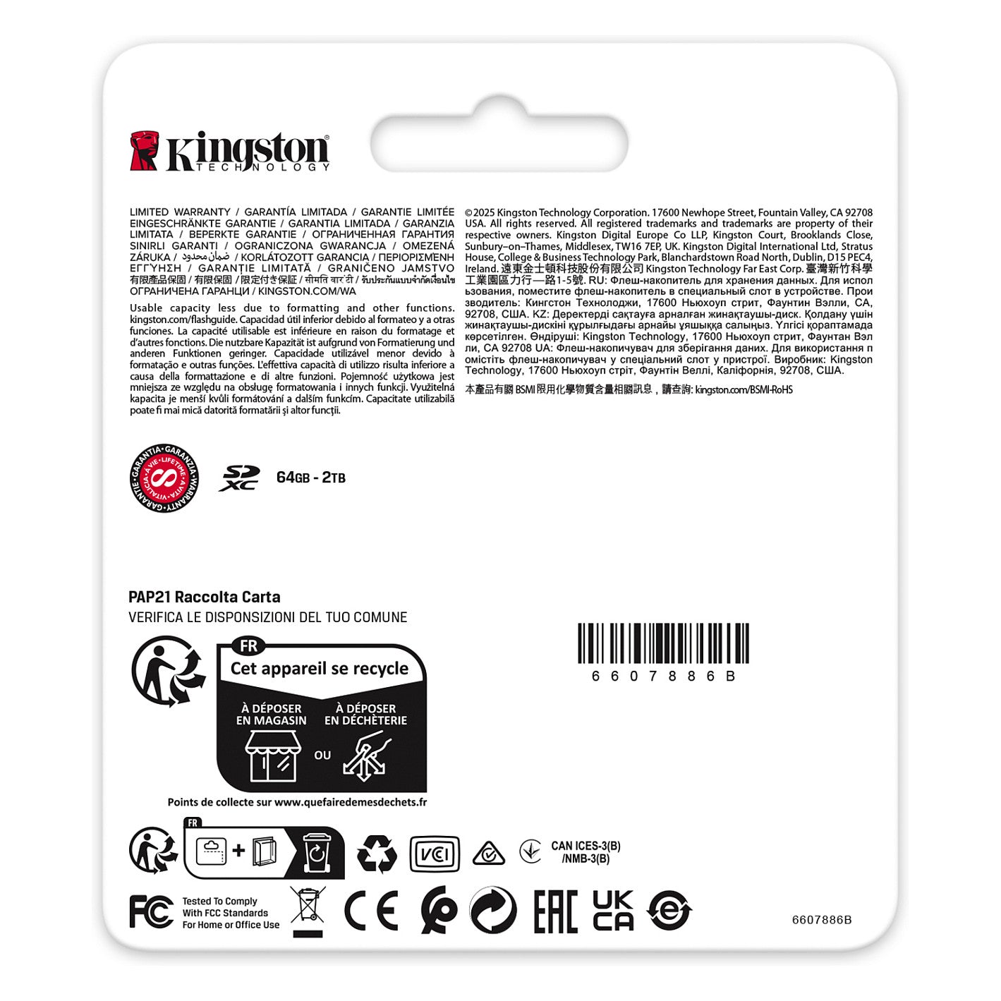 CARD Card 256GB Kingston XC React+ 280R/150W Reader retail retail