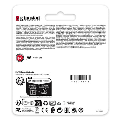 CARD Card 256GB Kingston XC React+ 280R/150W Reader retail retail