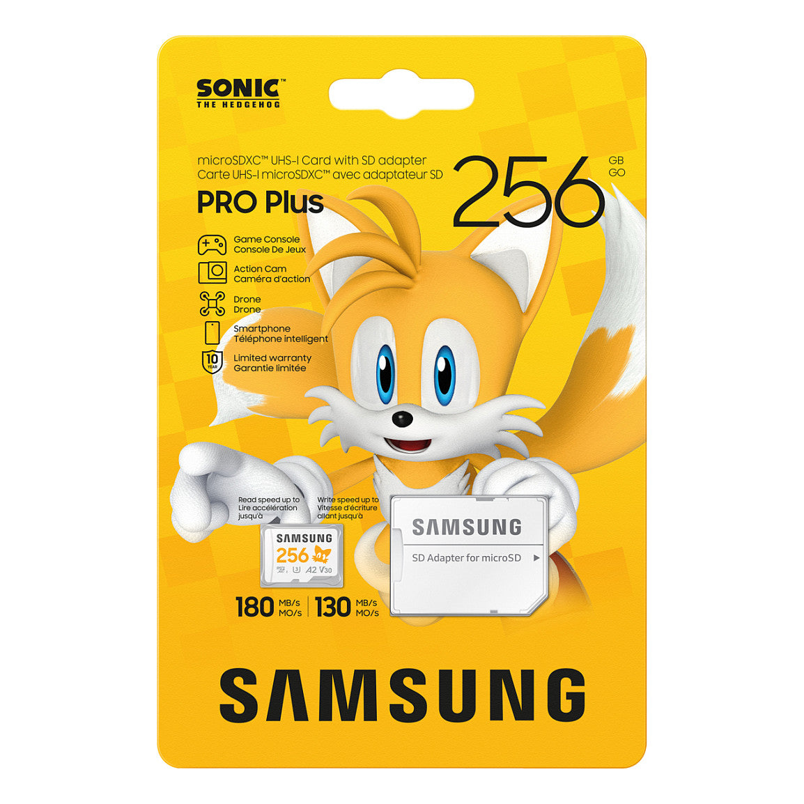 CARD Micro Card 256GB Samsung Sonic inkl. Adapter retail