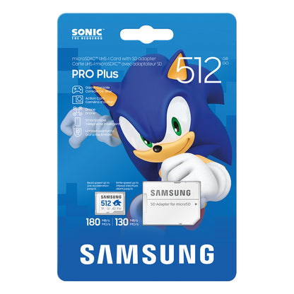 CARD Micro Card 512GB Samsung Sonic inkl. Adapter retail