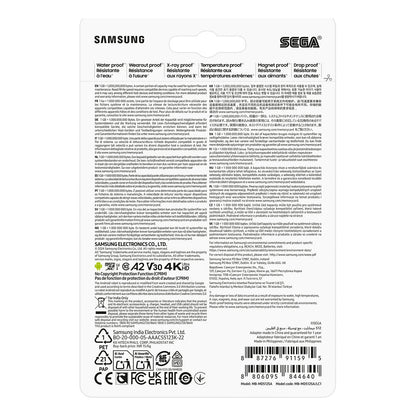 CARD Micro Card 512GB Samsung Sonic inkl. Adapter retail