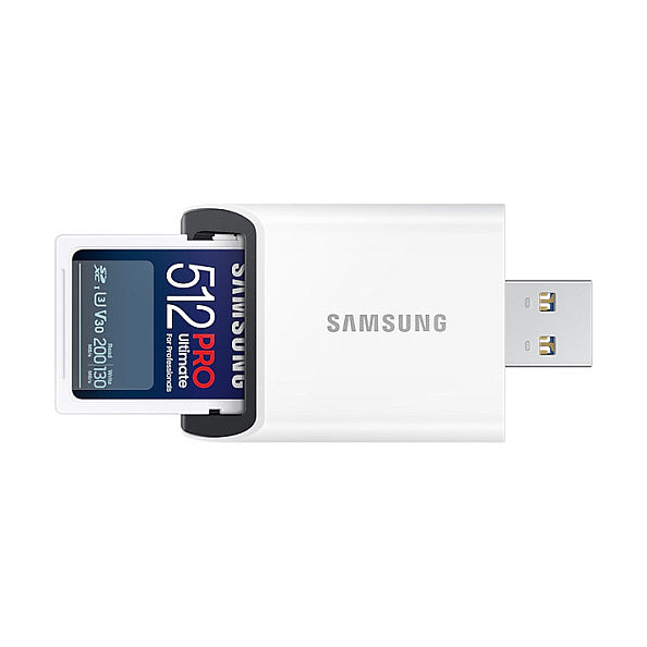 CARD Card 512GB Samsung XC PRO Ultimate (CL10) Reader retail