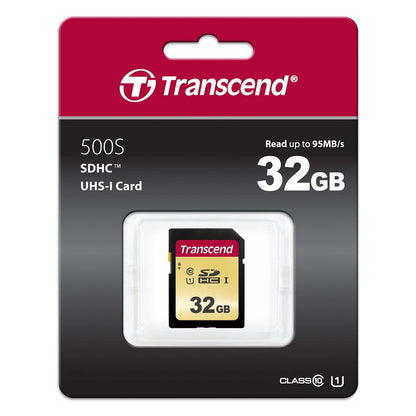 CARD Card 32GB Transcend SDHC SDC500S 95/60 MB/s