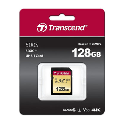 CARD Card 128GB Transcend sdxc SDC500S 95/60 MB/s